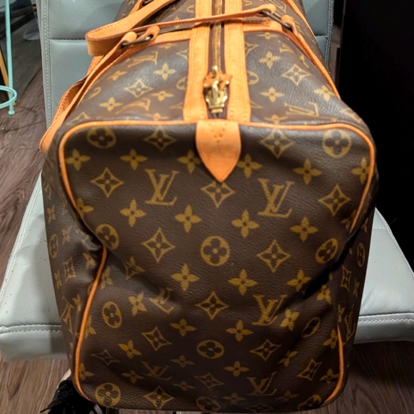 Louis Vuitton Monogram Sac Souple 45 Hand Boston Bag M41624 LV 3698L - Picture 4 of 17